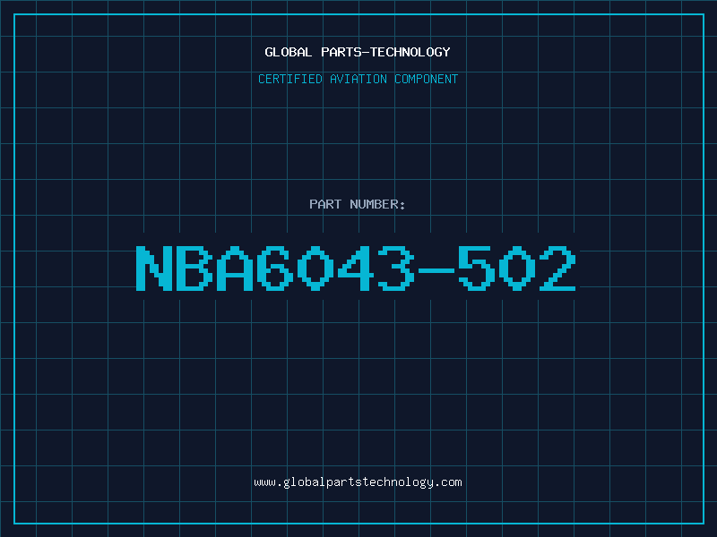 Aviation Part NBA6043-502