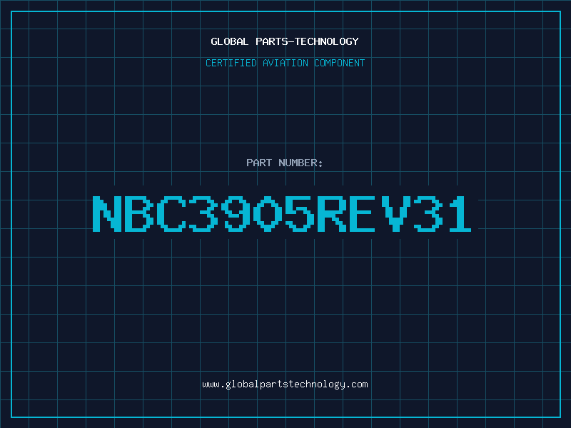 Aviation Part NBC3905REV31