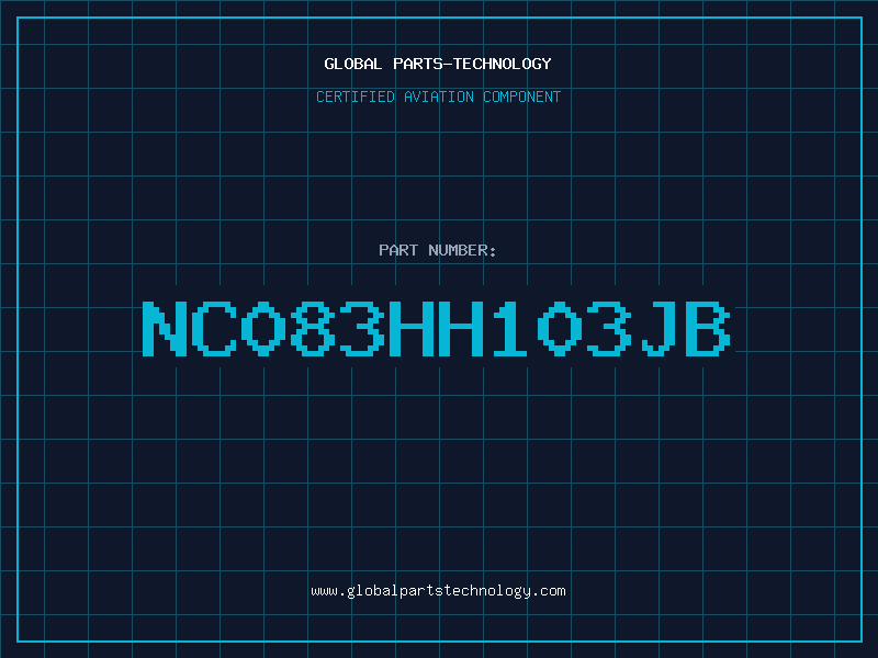 Aviation Part NC083HH103JB