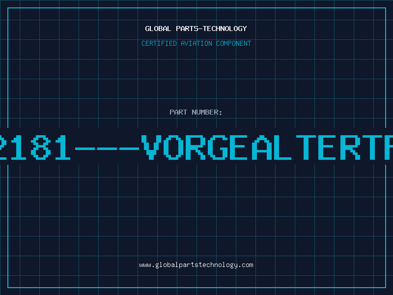 Aviation Part NC12--2181---vorgealtertfÃ¼rK