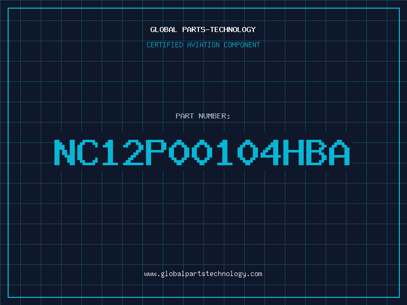 Aviation Part NC12P00104HBA