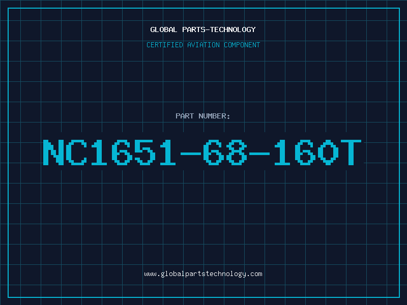 Aviation Part NC1651-68-160T