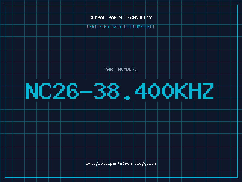 Aviation Part NC26-38.400KHZ