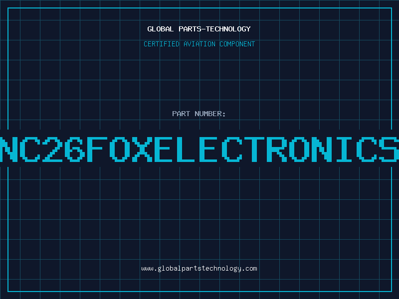Aviation Part NC26FOXELECTRONICS