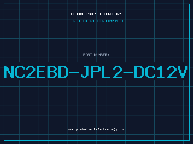 Aviation Part NC2EBD-JPL2-DC12V