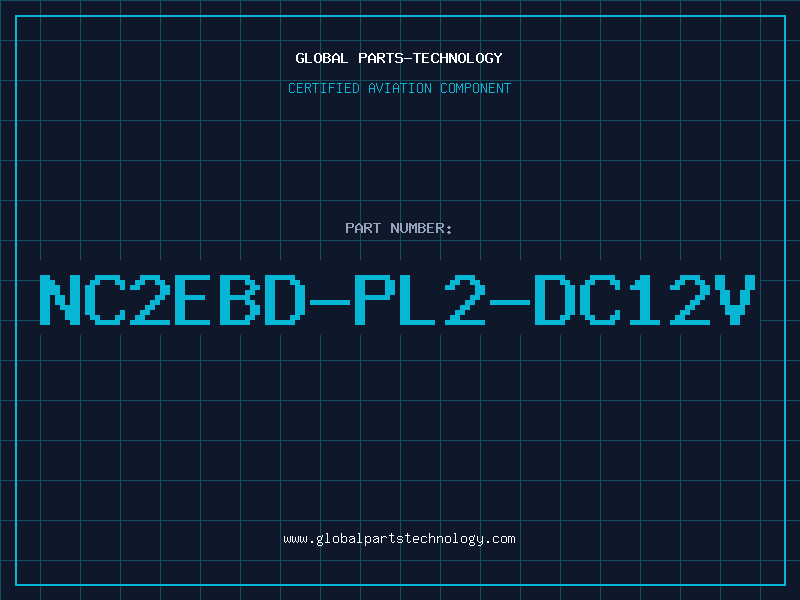 Aviation Part NC2EBD-PL2-DC12V