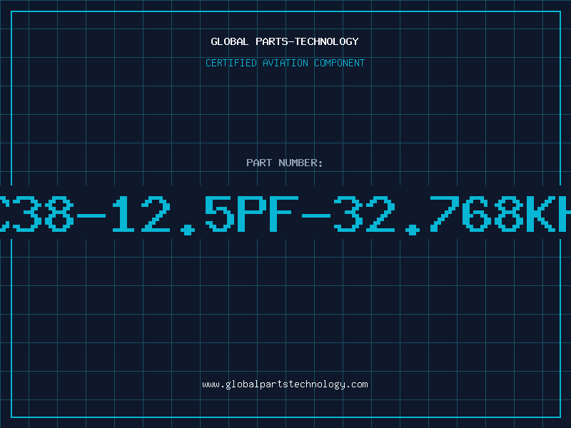 Aviation Part NC38-12.5PF-32.768KHZ