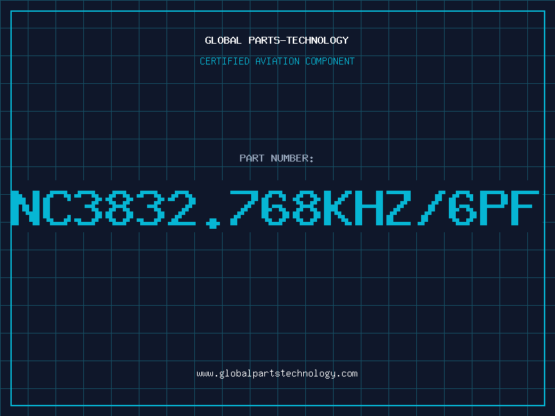 Aviation Part NC3832.768KHZ/6PF