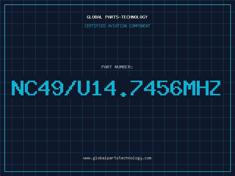 Aviation Part NC49/U14.7456MHZ