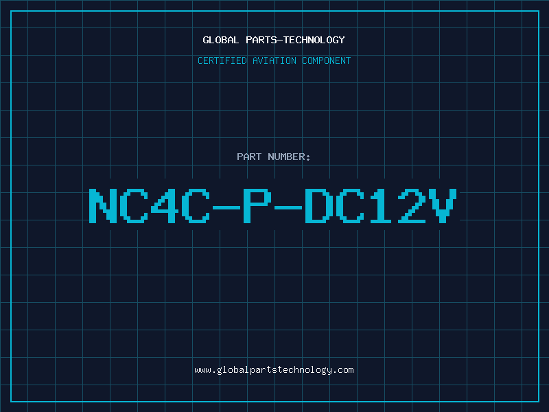 Aviation Part NC4C-P-DC12V