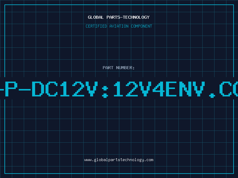 Aviation Part NC4C-P-DC12V:12V4ENV.CONT.4