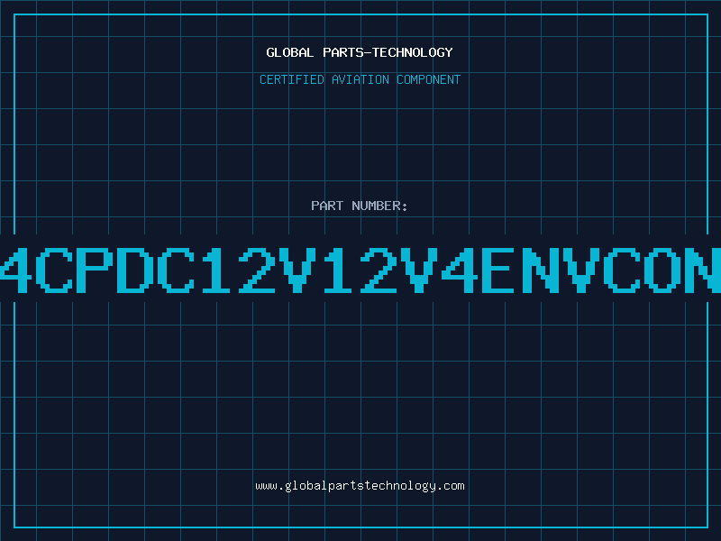 Aviation Part NC4CPDC12V12V4ENVCONT4