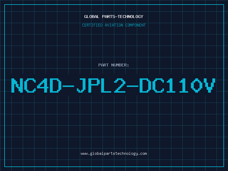 Aviation Part NC4D-JPL2-DC110V
