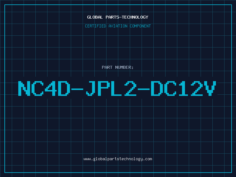 Aviation Part NC4D-JPL2-DC12V