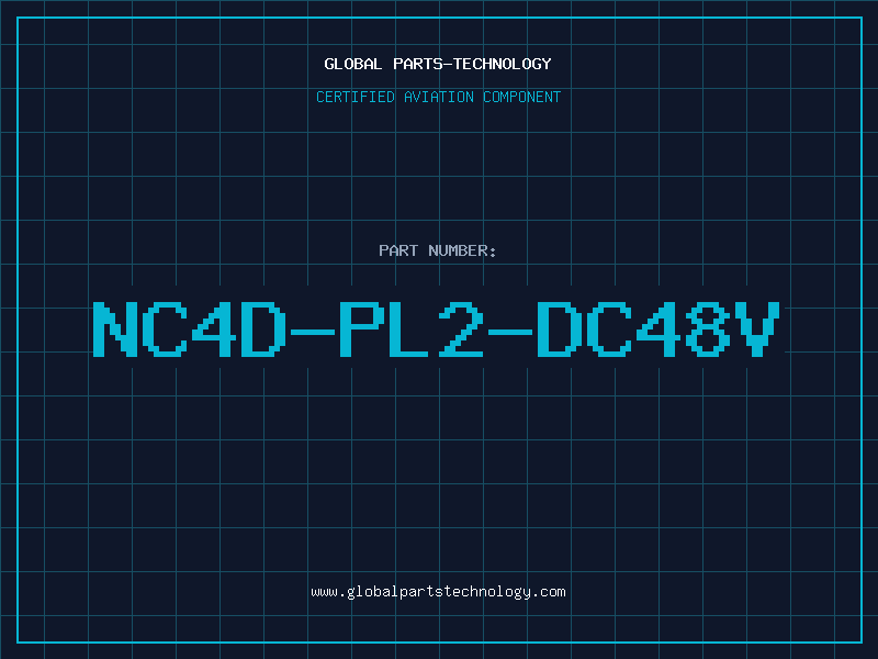 Aviation Part NC4D-PL2-DC48V