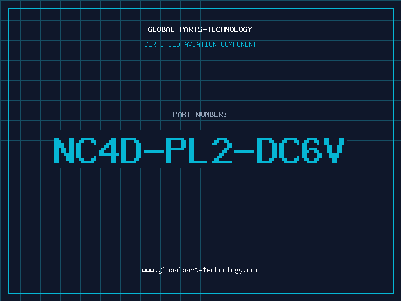 Aviation Part NC4D-PL2-DC6V