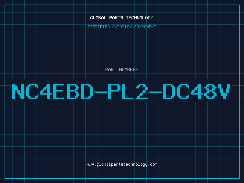 Aviation Part NC4EBD-PL2-DC48V