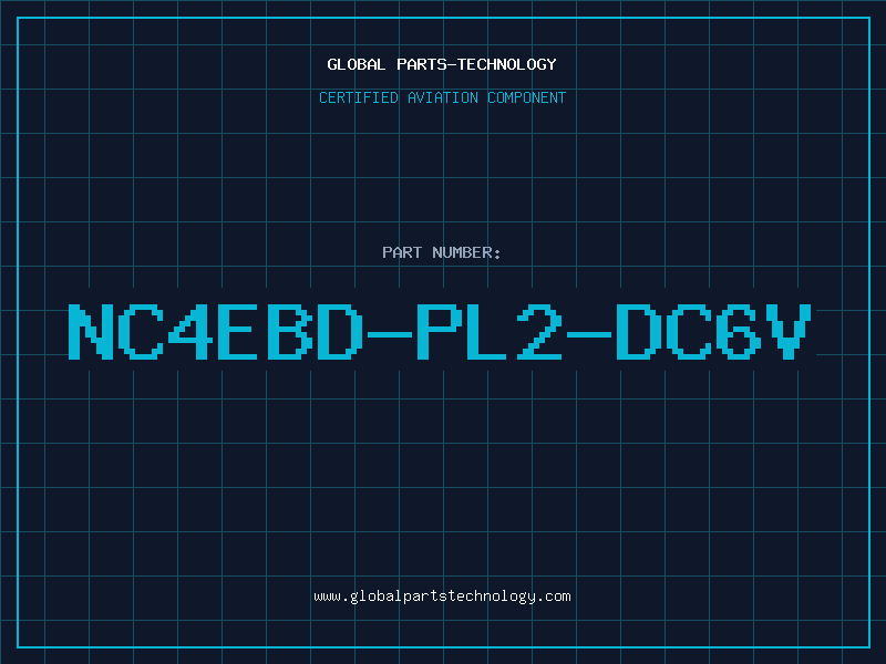 Aviation Part NC4EBD-PL2-DC6V