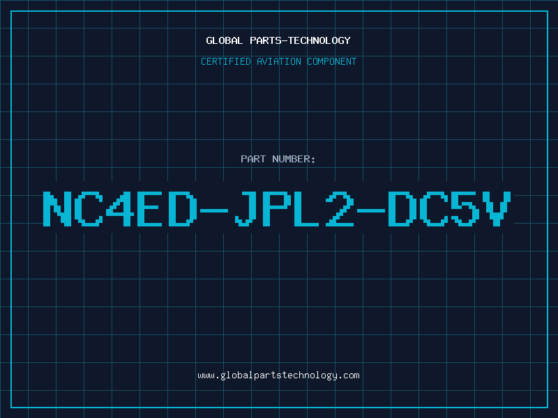 Aviation Part NC4ED-JPL2-DC5V