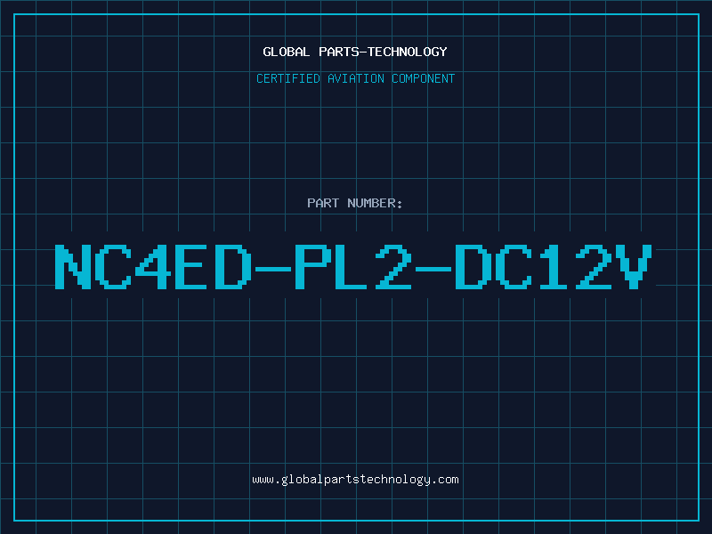 Aviation Part NC4ED-PL2-DC12V