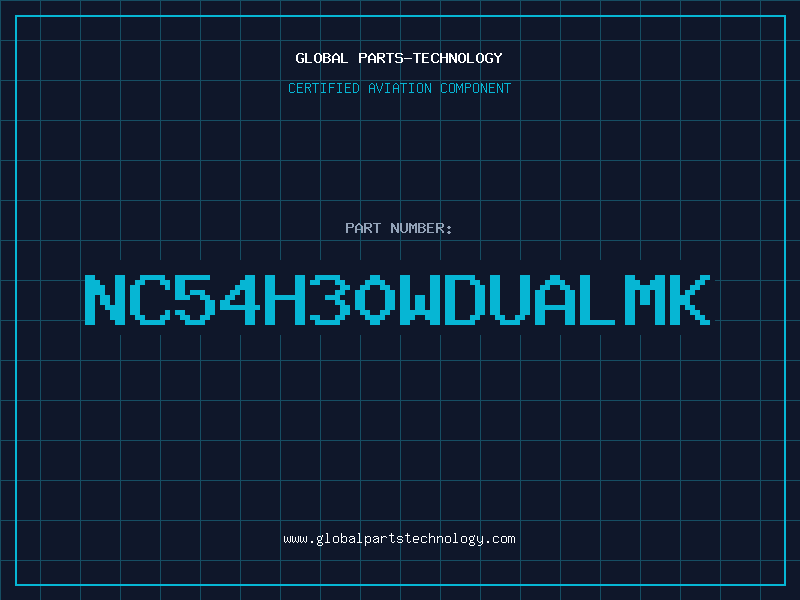 Aviation Part NC54H30WDUALMK