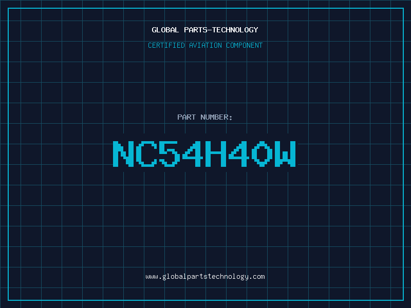Aviation Part NC54H40W