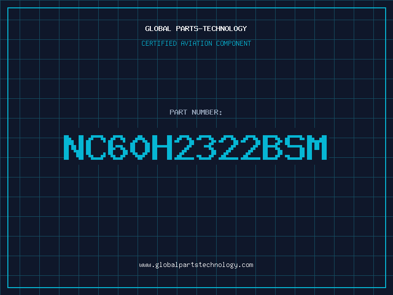 Aviation Part NC60H2322BSM