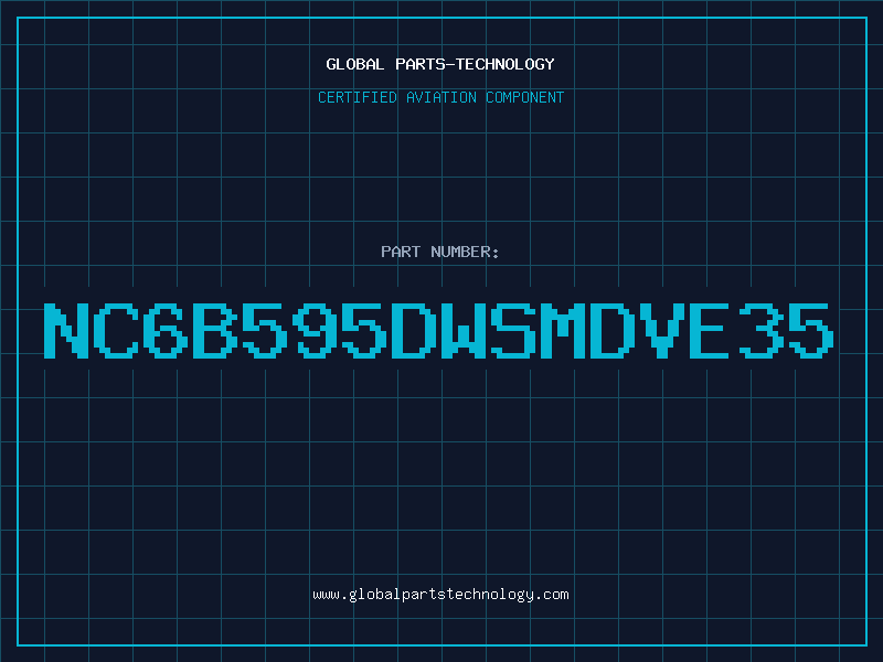 Aviation Part NC6B595DWSMDVE35