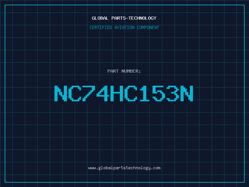 Aviation Part NC74HC153N