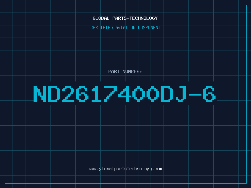 Aviation Part ND2617400DJ-6