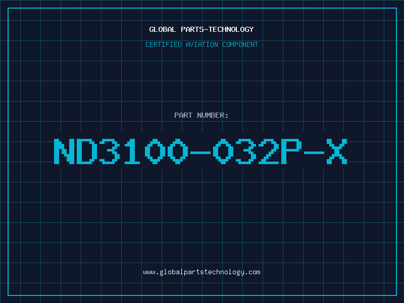 Aviation Part ND3100-032P-X