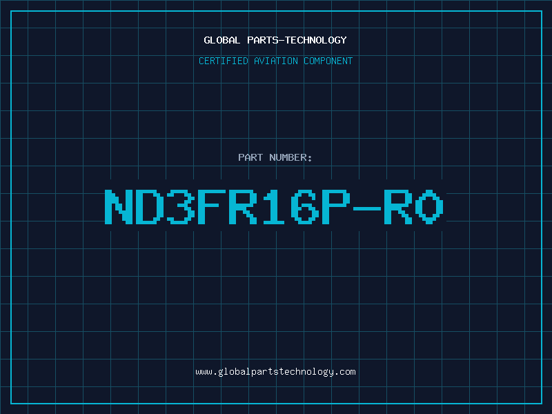 Aviation Part ND3FR16P-R0