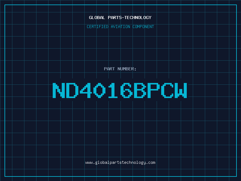 Aviation Part ND4016BPCW
