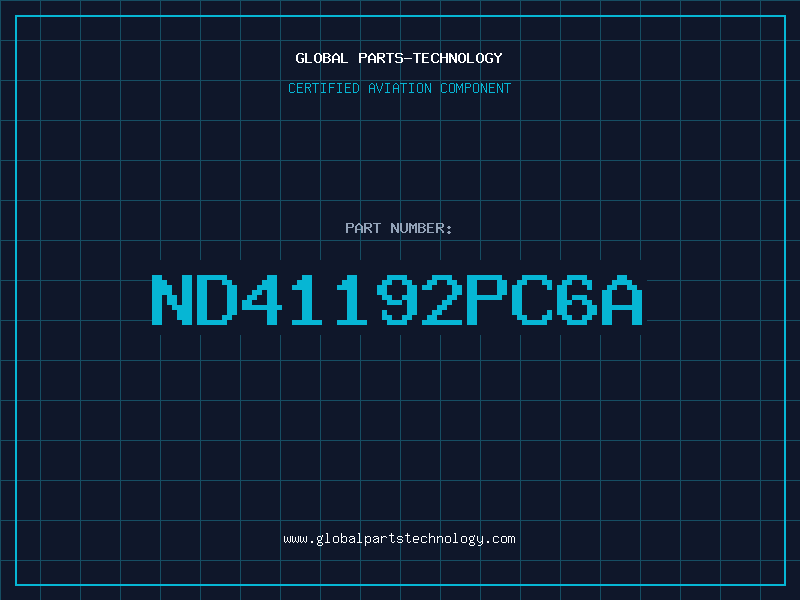 Aviation Part ND41192PC6A