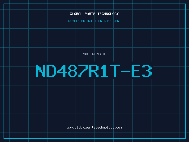 Aviation Part ND487R1T-E3