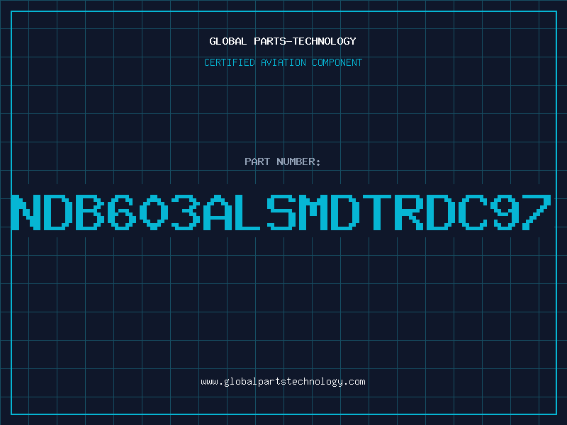Aviation Part NDB603ALSMDTRDC97