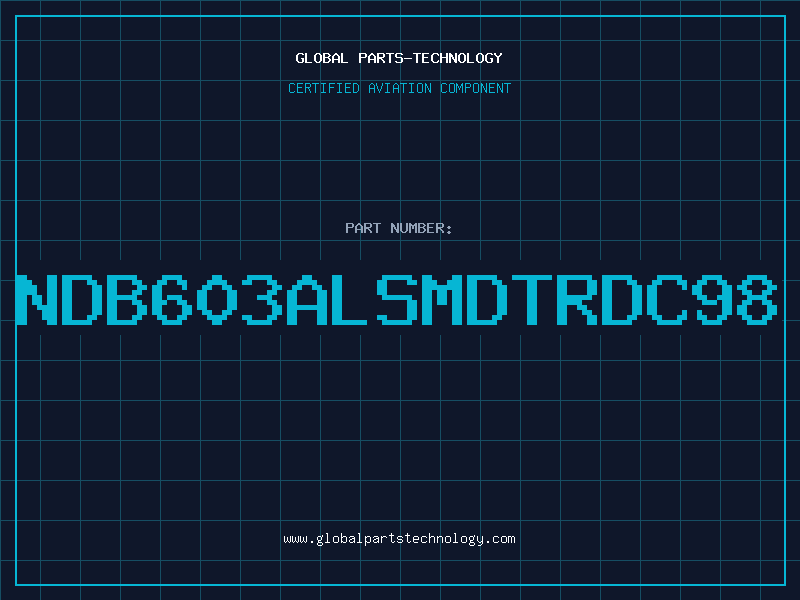 Aviation Part NDB603ALSMDTRDC98