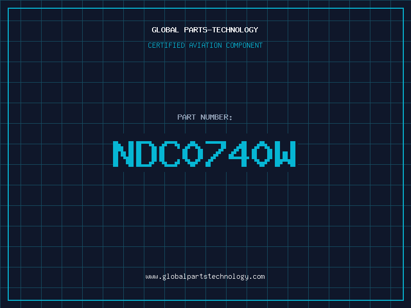 Aviation Part NDC0740W