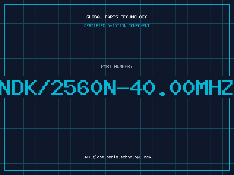 Aviation Part NDK/2560N-40.00MHZ