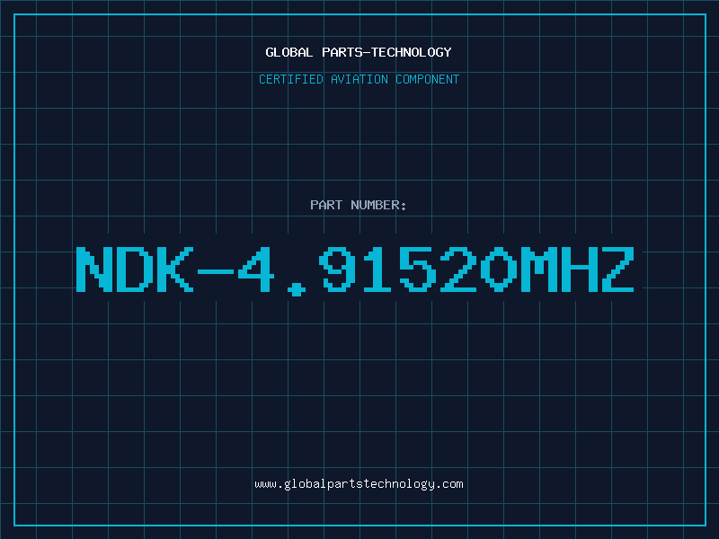 Aviation Part NDK-4.91520MHZ