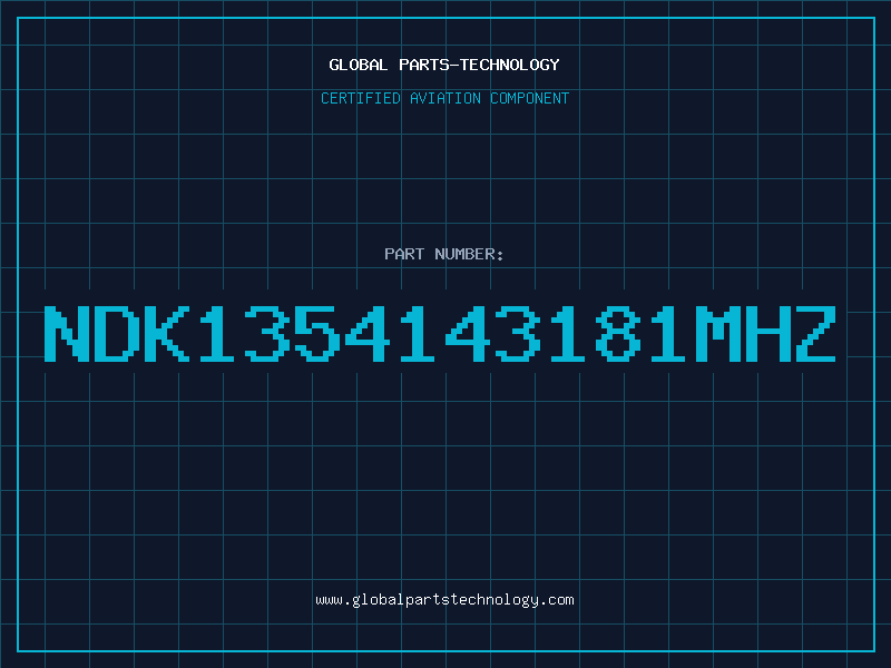Aviation Part NDK1354143181MHZ