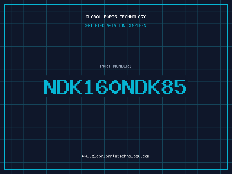 Aviation Part NDK160NDK85