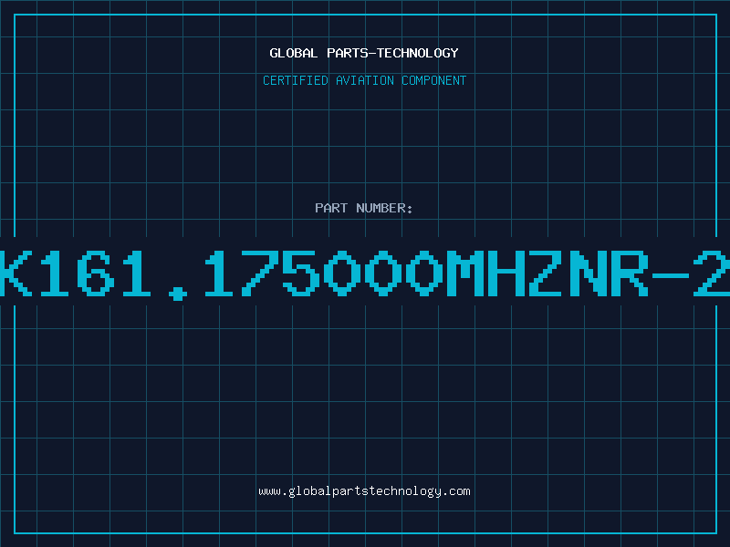 Aviation Part NDK161.175000MHZNR-2D3