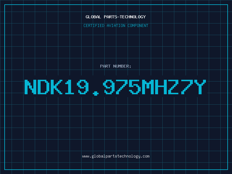 Aviation Part NDK19.975MHZ7Y