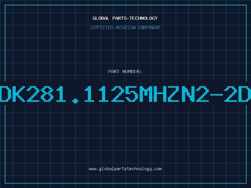 Aviation Part NDK281.1125MHZN2-2D3