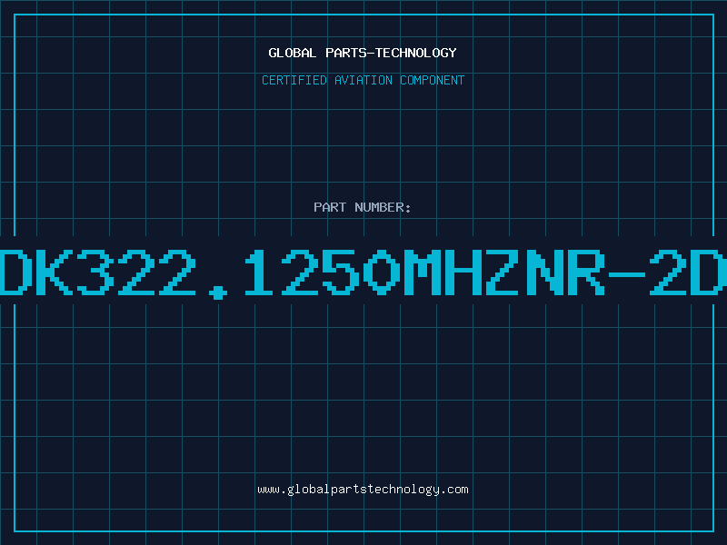 Aviation Part NDK322.1250MHZNR-2D3