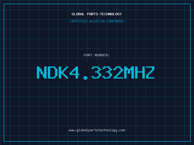 Aviation Part NDK4.332MHZ