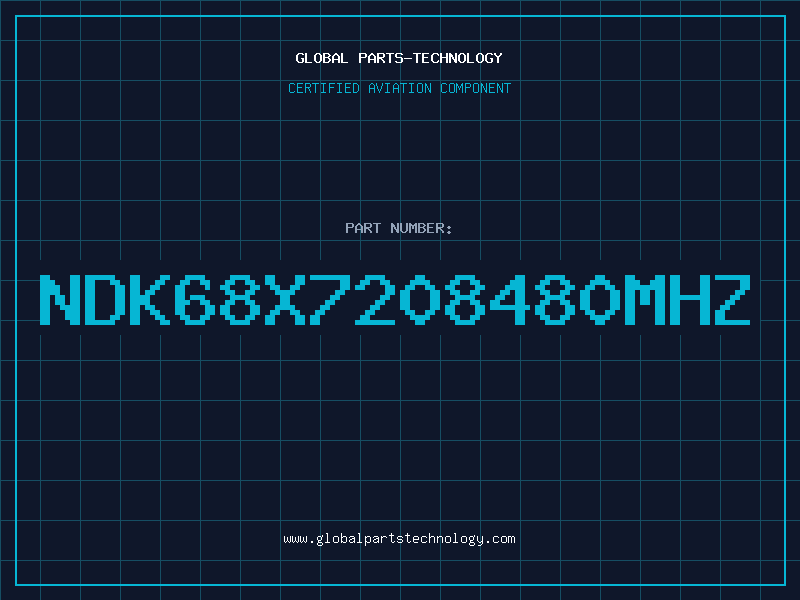Aviation Part NDK68X7208480MHZ