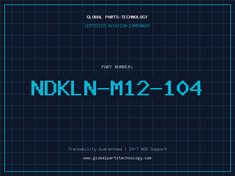 Aviation Part NDKLN-M12-104