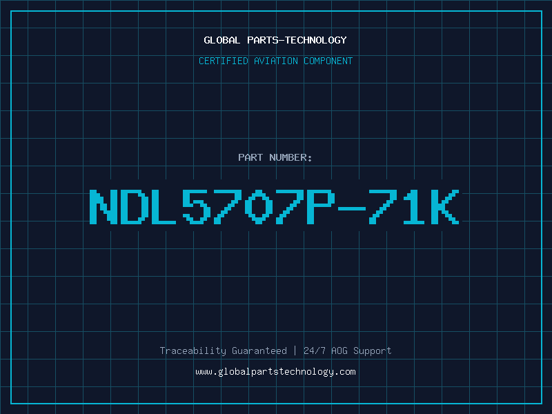 Aviation Part NDL5707P-71K